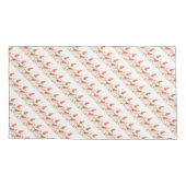 Housse D'oreillers Rose Delicate (Dos-gauche)