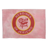 Housse D'oreillers rose HJO (devant)