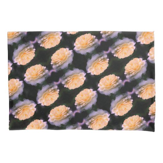 Housse D'oreillers Rose jaune pâle dans Motif en fleurs (devant)
