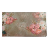 Housse D'oreillers ROSE - paire Coque Coussin (Dos-gauche)