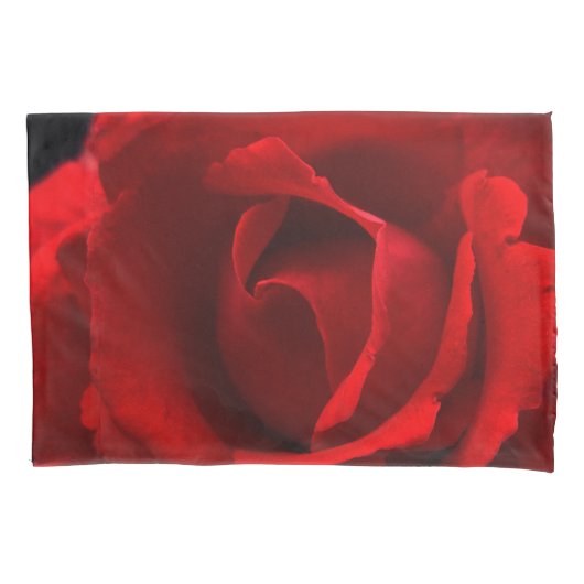 Housse D'oreillers Rose rouge pccnm (devant)