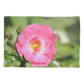 Housse D'oreillers Rose sauvage (Dos-gauche)