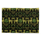 Housse D'oreillers Rosemaling Norwegian Folk Art (Dos)