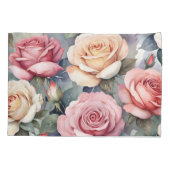 Housse D'oreillers Roses anciennes (Dos)