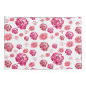 Housse D'oreillers Roses roses roses Saint-Valentin (Dos-Droit)