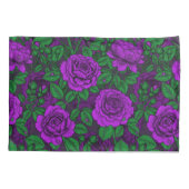 Housse D'oreillers Roses violets (Dos)