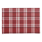 Housse D'oreillers Rouge blanc (devant-Droit)