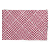Housse D'oreillers Rouge blanc cristallin Plaid : Tweeter Tartan (Dos)