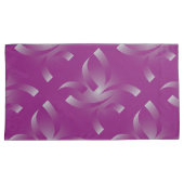 Housse D'oreillers Rubans magenta (devant-Droit)