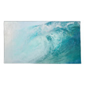 Housse D'oreillers Rupture bleue de vague de l'océan pacifique (Dos-gauche)