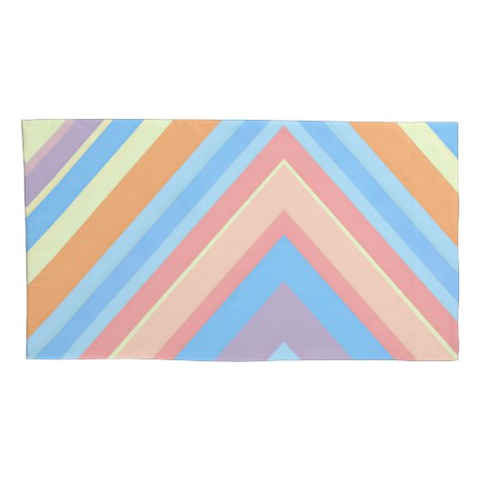 Housse D'oreillers Rust Leaf Geometric Pattern Pillowcases – Modern A (Dos-Droit)