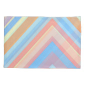 Housse D'oreillers Rust Leaf Geometric Pattern Pillowcases – Modern A (Dos-gauche)