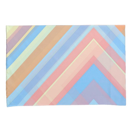 Housse D'oreillers Rust Leaf Geometric Pattern Pillowcases – Modern A (devant-Droit)