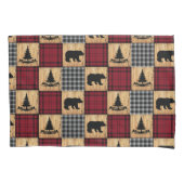 Housse D'oreillers Rustic Buffalo (devant)