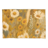 Housse D'oreillers Rustic Wildflower Pattern (devant)