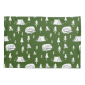 Housse D'oreillers RV et Camping Amour Camping Parfait Camping (Dos)