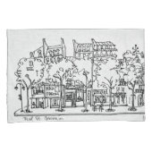 Housse D'oreillers Saint-Germain-des-Prés| Paris, France (devant-Droit)