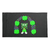 Housse D'oreillers Saint Patrick's FrankenCheese King Size Pillowcase (Dos)