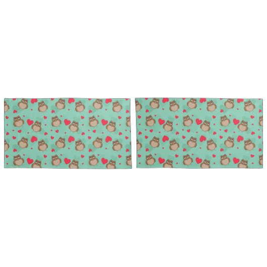 Housse D'oreillers Saint Valentin (Dos-Set)