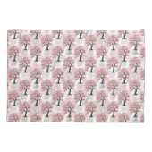 Housse D'oreillers Sakura Rose Cherry Fleur Arbre Design (Dos)
