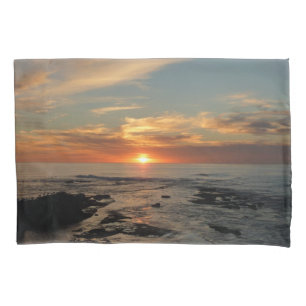 Housse D'oreillers San Diego Sunset II California Seascape