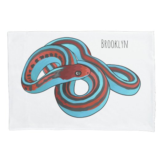 Housse D'oreillers San Francisco garter snake (devant)