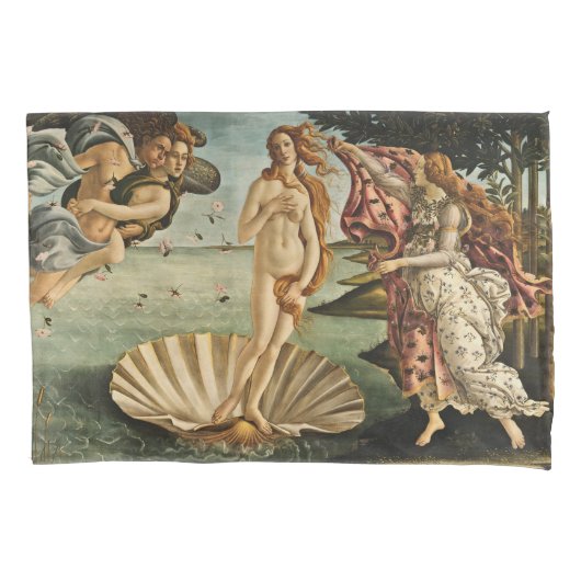 Housse D'oreillers Sandro Botticelli - La Naissance De Vénus (devant)