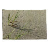 Housse D'oreillers Sandy Beach and Fragile Reeds Pillow Case (Dos-Droit)