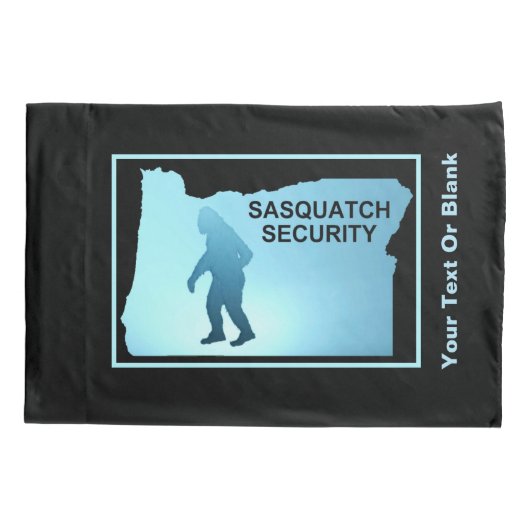 Housse D'oreillers Sasquatch Security - Oregon (Dos)