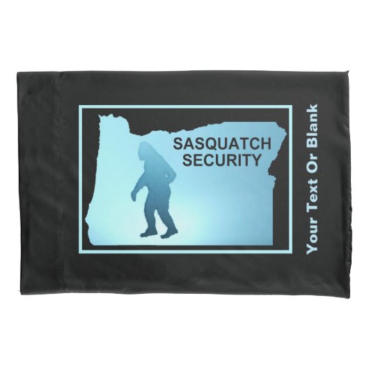 Housse D'oreillers Sasquatch Security - Oregon (devant)