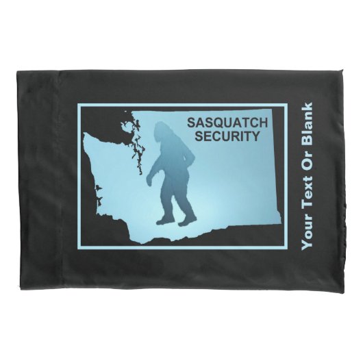 Housse D'oreillers Sasquatch Security - Washington (devant)