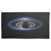 Housse D'oreillers Saturne Éclipse le Soleil de Cassini Orbiter (devant-gauche)