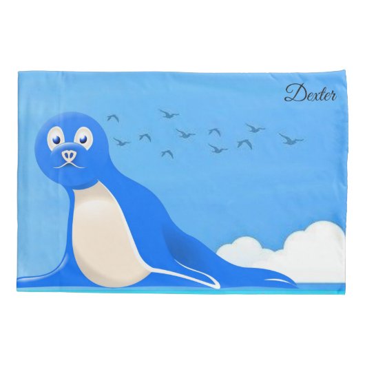 Housse D'oreillers Sceau Coque coussin (Dos)