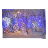 Housse D'oreillers Scène de nativité de vacances (devant)