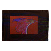 Housse D'oreillers Sci-fi Fantasy Alien Character Art Pillowcases (Dos-gauche)