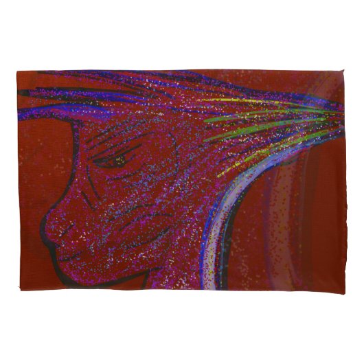 Housse D'oreillers Sci-fi Fantasy Alien Character Art Pillowcases (devant-gauche)