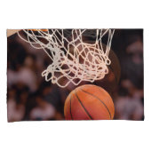 Housse D'oreillers Scoring de basket-ball (devant-Droit)