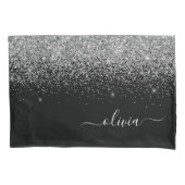 Housse D'oreillers Script Monogram Girly Name (devant)