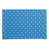 Housse D'oreillers Seamless blue background polka dot pattern  (devant-Droit)