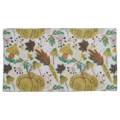 Housse D'oreillers Seamless pattern of tropical pumpkins and carrots (devant-Droit)