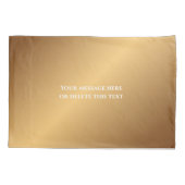 Housse D'oreillers Sefira Reminder Gold & White (Dos)