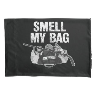 Housse D'oreillers Sentez mon sac (la puanteur d'hockey)