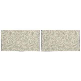 Housse D'oreillers Serene Sage Green | Whisp de feuille souple