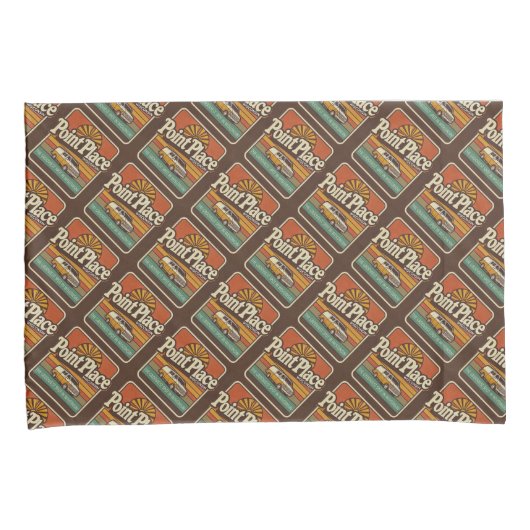 Housse D'oreillers Set de table laminé (devant-Droit)