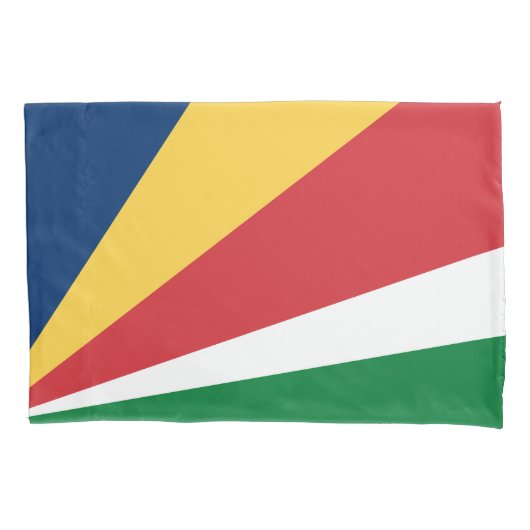 Housse D'oreillers Seychelles Flag (devant)