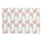 Housse D'oreillers Shabby Chic Rose Floral (devant)