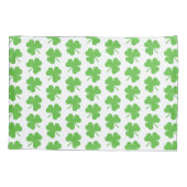 Housse D'oreillers Shamrocks de la Saint Patrick (Dos)