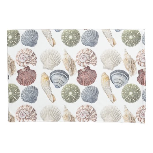 Housse D'oreillers Shells Art Beach House Coussin Coque (devant)