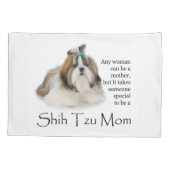 Housse D'oreillers Shih Tzu Maman Pillowcase (Dos)