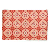 Housse D'oreillers Shippo avec Motif Fleur, Mandarin Orange (Dos)